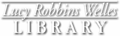 Lucy Robbins Wells Library Logo